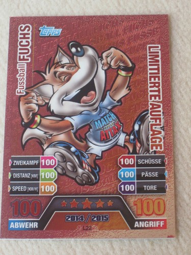 Match attax 2014 - match, 2014/2015