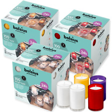 100er Box Relight Nachfüllkerzen 24h Acryl Cup 64x52mm Refill Kerzen B-Ware