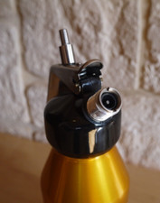 DDR Sahne-Syphon goldfarben