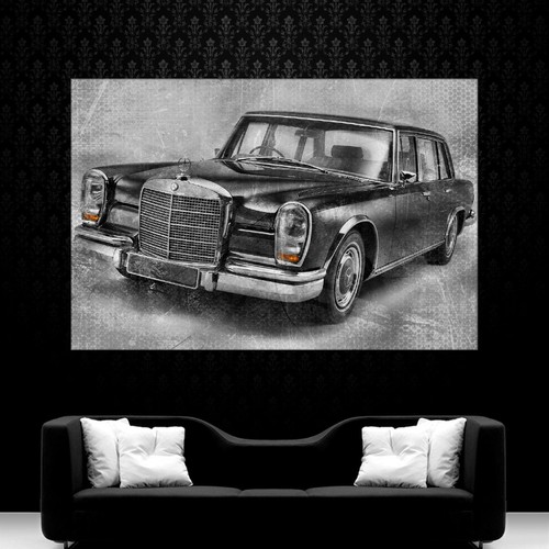 Leinwand bild xxl auto - leinwand, 600
