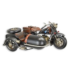 Deko motorrad mit beiwagen - deko,