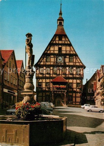 Besigheim rathaus brunnen - besigheim,
