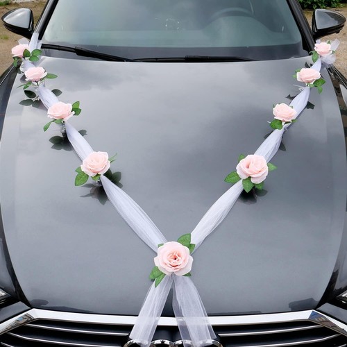 Autoschmuck hochzeit deko - autoschmuck,