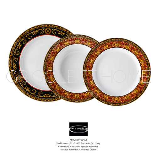 Versace rosenthal medusa - -, rot
