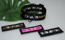 Halsband 5cm breit Schwarz +