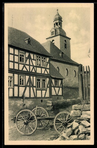 Ansichtskarte schwalbach - ansichtskarte,