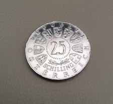 Österreich 25 Schilling Gedenkmünze 800er Silber 800 Jahre Mariazell von 1957