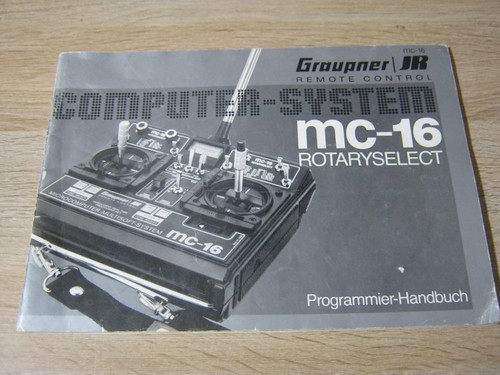 Graupner anleitung sender mc - ,