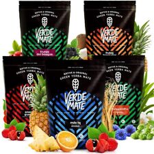 Mate Tee Verde Mate Guarana Lemon Ungeräuchert Yerba Mate Detox Grüner Tee 500g