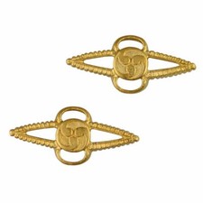 Menuki Mitsudomoe Japan vergoldet Tsuka Katana Samuraischwert Samurai Schwert