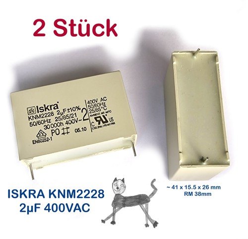 2µf 400v - 400v, stück)