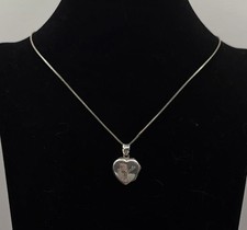 Jugendstil Herz Medaillon