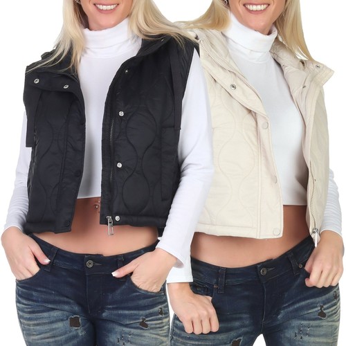 Only damen weste steppweste - weste,