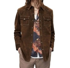 Herren Echtleder Wildleder