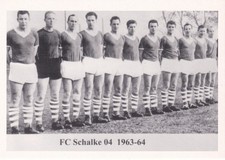 Schalke team 1963 - team, 1963/1964