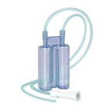 25er-Pack OP-Schleimabsauger Mucus Einzeln Steril Doppelkammer Medizinbedarf