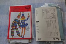 burda Schnitt  8097  Gr. 34-44  geöffnet und ausgeschnitten + neue mode Clown