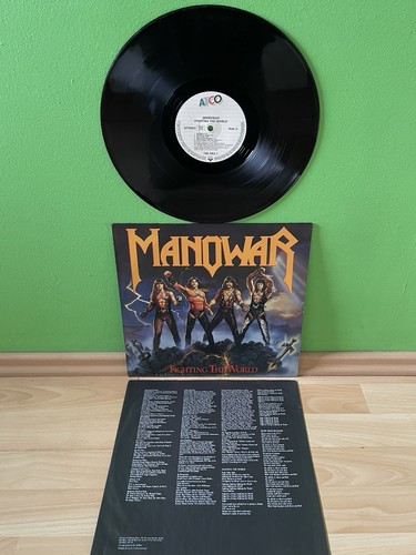 Manowar vinyl 1987 fighting - lp,