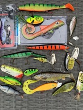 Konvolut Set 20 Stück Wobbler, Blinker, Spinner, Swimbait, Jerkbait, Kunstköder