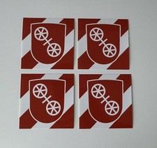 Mainz Stadtwappen Aufkleber Sticker Ultras 100 Stück❗️