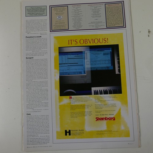 21x30cm magazine cutting 1993