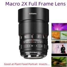 7artisans 60mm F2.8 Macro 2X Full Frame Lens for Nikon ZFC Z mount Z7 Z8 Camera