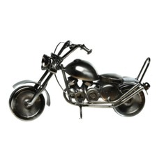 Dekofigur metall motorrad - dekofigur, metall-motorrad