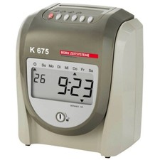 BÜRK K 675 Stempeluhr Zeiterfassung B00406759700 Anwesenheitserfassung - Demo