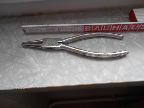 Vintage zange flachrundzange - zange,