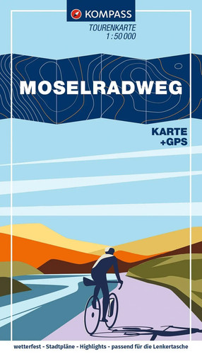 Kompass fahrrad tourenkarte - kompass, fahrrad-tourenkarte