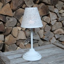 Teelicht tischlampe metall - tischlampe,