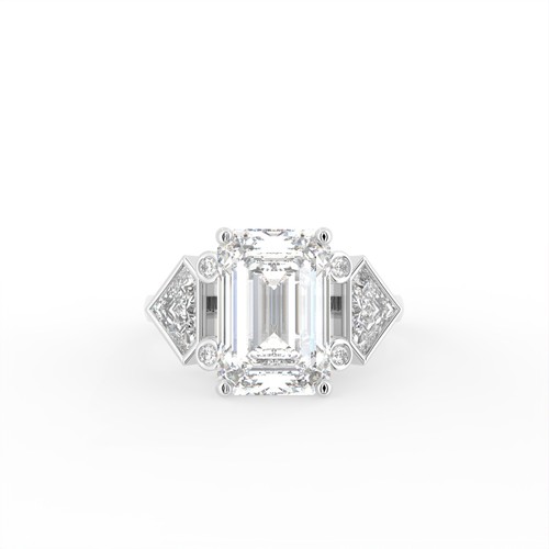 18k gelbgold smaragd - 18k, smaragd/billion