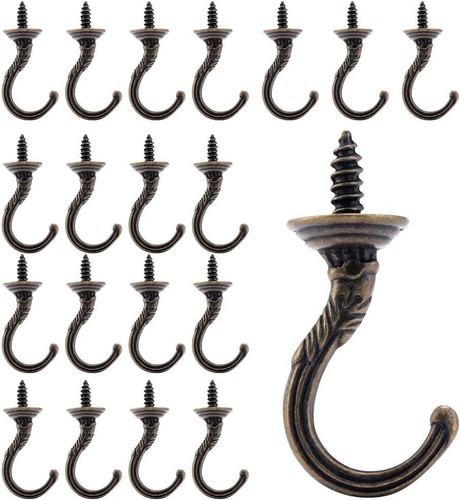 Vintage schraubenhaken antik - schraubenhaken,