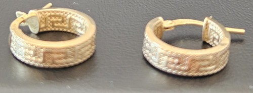 375 gold creolen - 375,
