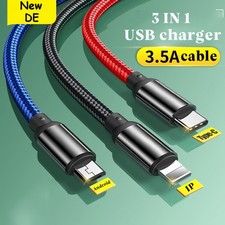 Ladekabel 3in1 Multi Schnell