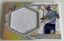 ?Tennis Card-Harry Wendelken-Jumbo Relic 08/10-Topps Royalty???????