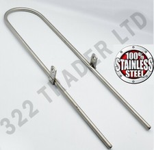 RALEIGH CHOPPER TOMAHAWK SISSY BAR - EDELSTAHL - REPRODUKTION