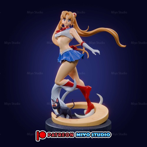 Sailormoon sailor moon 3d - sailormoon,, moon,