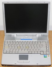 DEFEKT / DAMAGE ECS Elitegroup Green320 VIA C3 Notebook Laptop Geht nicht an