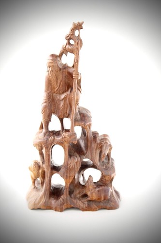 China japan holzfigur - /,