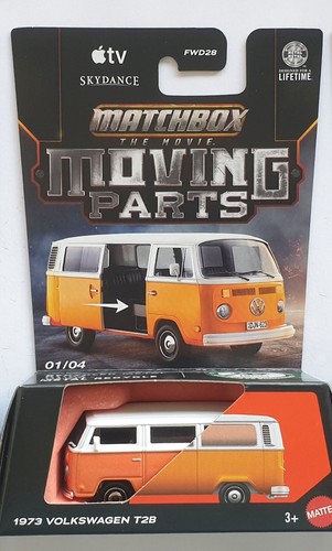 1973 t2b bus matchbox - 1973, vw