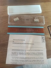 Standardgraph Schriftschablone