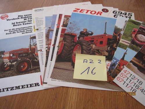 Prospekte zetor 4712 6945 - prospekte, 4712-6945