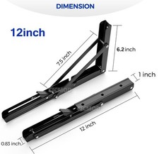 1 Paar Klappkonsolen Belastbar