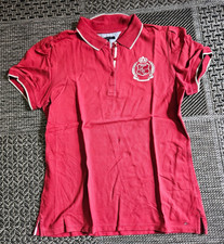 Tommy Hilfiger Damen T.Shirt Poloshirt Golf   Gr.42/XL rot kurzarm