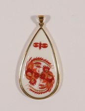 Meissen Schmuck Anhänger 585