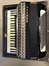 Akkordeon  Hohner Atlantic IV de luxe  120 Bässe  mit Schiebedämpfer  TOP