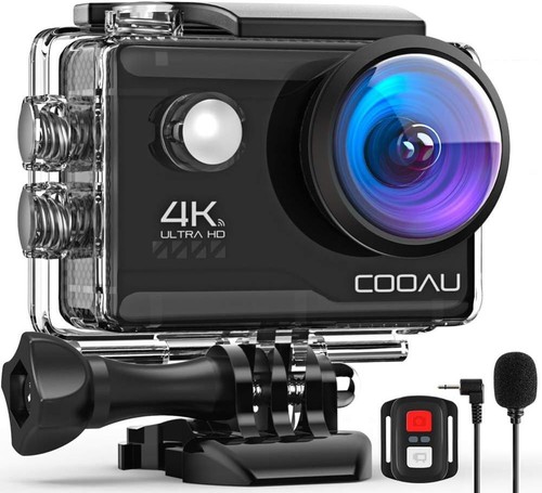 Cooau 20mp action cam hd - 20mp,