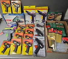 Konvolut 18x Heißklebepistole + Ca. 350 Heißkleber Klebesticks 