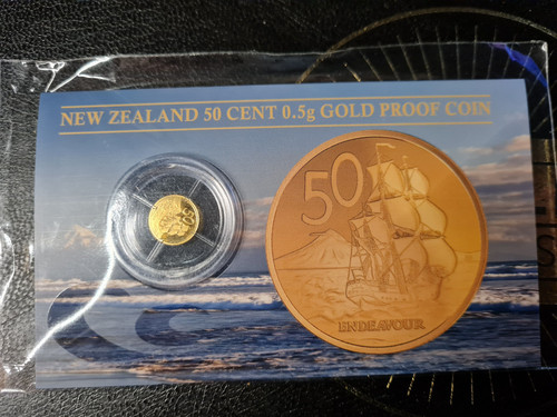 Cent new zealand endeavour - cent,